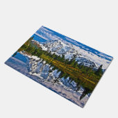 De mooie Bergen - het Meer van het Afbeelding - Deurmat (Schuin)