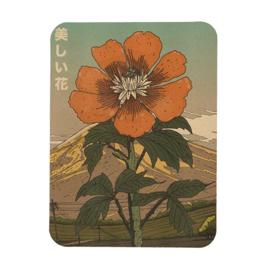 De Mooie Bloem Magneet (Verticaal)