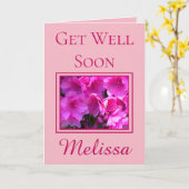 De mooie bloemen van de Azalea worden goed spoedig Kaart (Gele Bloem)