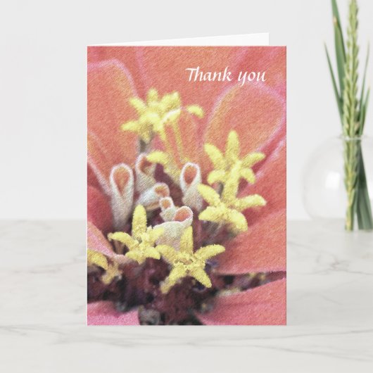 De mooie BloemenKaart van de Waterverf Bedankkaart (Voorkant)