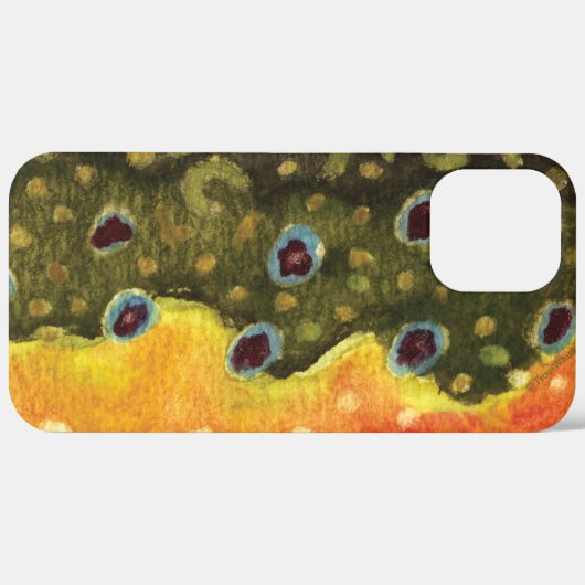 De Mooie Boek Forel, Brookie Vliegvissen Case-Mate iPhone Case (Achterkant (horizontaal))
