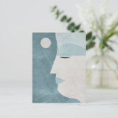 De mooie Boho vrouw Briefkaart (Staand voorkant)
