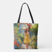 De Mooie Boodschappentas (Middelgroot) Tote Bag (Achterkant)