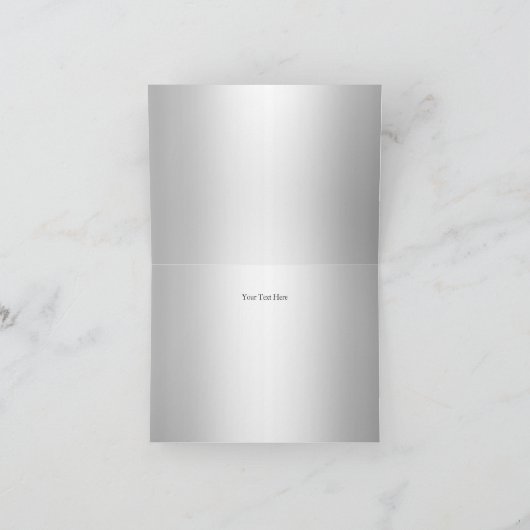 De mooie Boog & het DwarsDoopsel danken u kaarden Bedankkaart (Binnen)