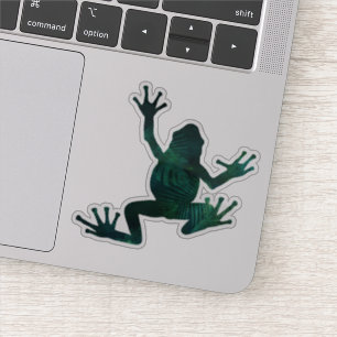 De mooie Botanische Kikker van de Boom Sticker