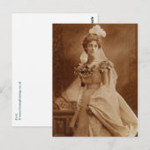 De mooie bruid briefkaart (Voorkant / Achterkant)