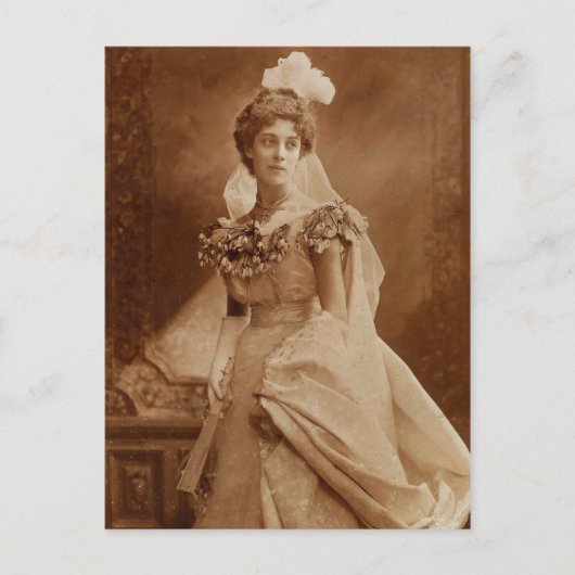 De mooie bruid briefkaart (Voorkant)