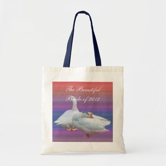 de mooie bruidstooftas tote bag (Voorkant)