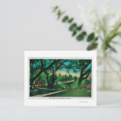 De mooie Busch Sunken GardensPasadena, CA Briefkaart (Staand voorkant)