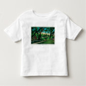De mooie Busch Sunken GardensPasadena, CA Kinder Shirts (Voorkant)