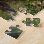 De mooie dame zonder genade door Frank Dicksee Legpuzzel (Zijkant)