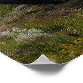 De mooie dame zonder genade door Frank Dicksee Poster (Hoek)