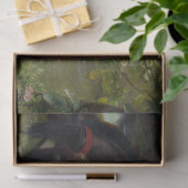 De mooie dame zonder genade door Frank Dicksee Tissuepapier (Geschenk)