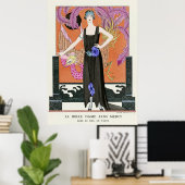 De mooie dame zonder Mercy door George Barbier Poster (Thuiskantoor)