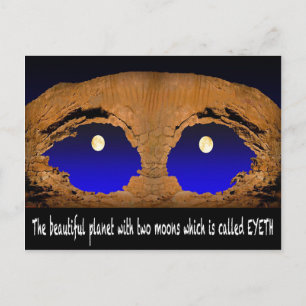 De mooie Eyeth -2 Briefkaart