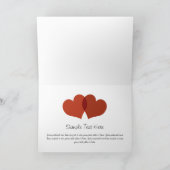 De mooie Gelukkige Kaart van Valentijn (Binnen)