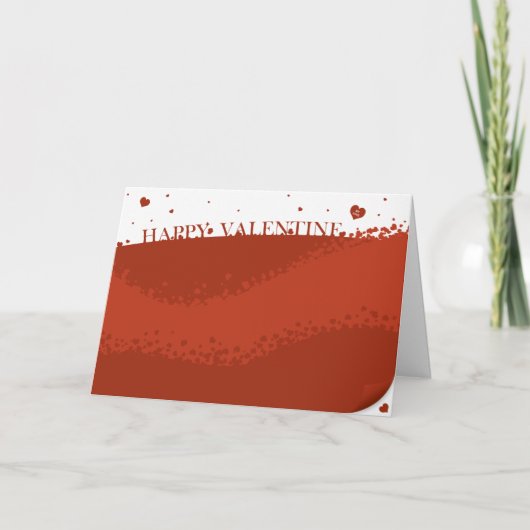 De mooie Gelukkige Kaart van Valentijn (Voorkant)