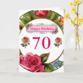 De mooie Gepersonaliseerde Kaart van de Verjaardag (Gele Bloem)