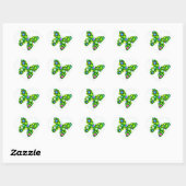 De mooie Goddelijke Sticker van de Vlinder (Vel)