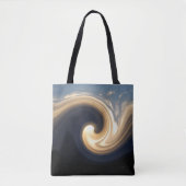 De mooie golf..... tote bag (Voorkant)
