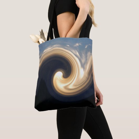 De mooie golf..... tote bag (Dichtbij)