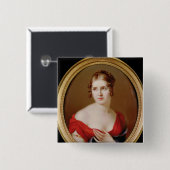 De mooie Griekse Vierkante Button 5,1 Cm (Voorkant /achterkant)