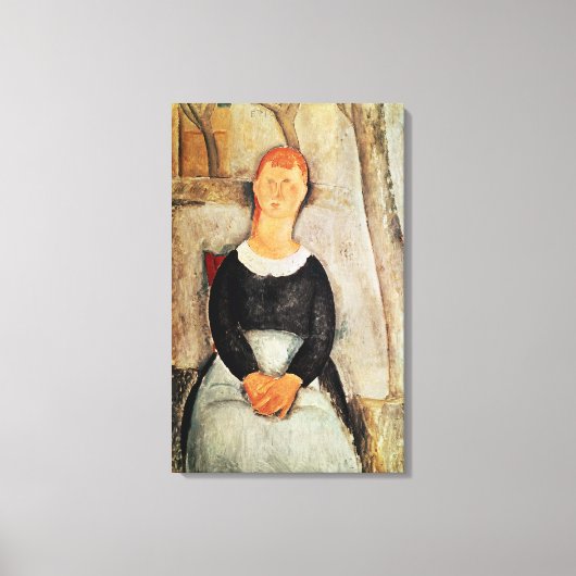 De mooie Grocer Canvas Afdruk (Voorkant)