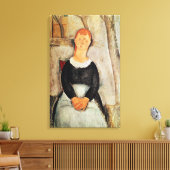 De mooie Grocer Canvas Afdruk (Insitu (Woonkamer))