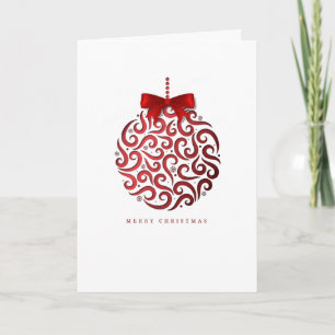 De mooie Groet van de Foto van Kerstmis Snuisterij Kaart
