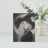 De mooie heks briefkaart (Staand voorkant)