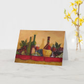 De mooie Kaart van de Kunst van de Wijn (Gele Bloem)