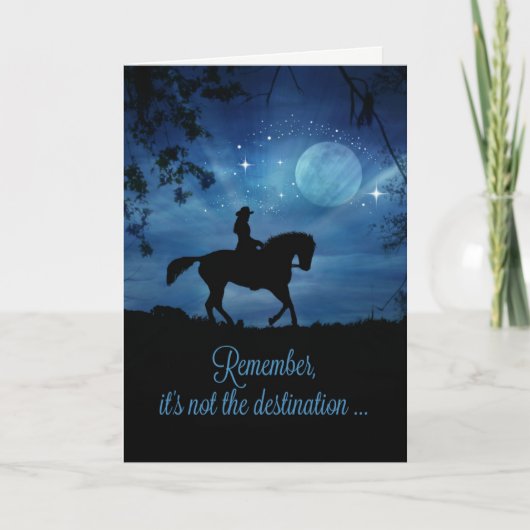 De mooie Kaart van de Rit van de Verjaardag van de (Voorkant)