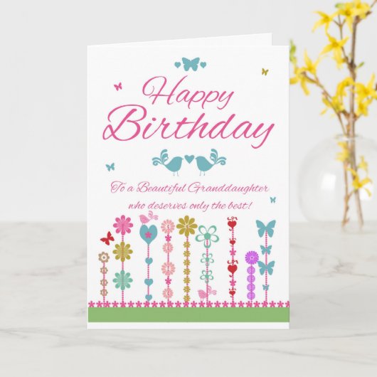 De mooie Kaart van de Verjaardag van de (Gele Bloem)