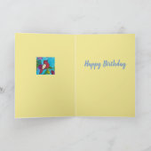 De mooie Kaart van de Verjaardag van de Boom (Binnen)