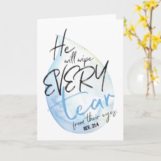 De mooie kaart van de waterverfsympathie (Gele Bloem)