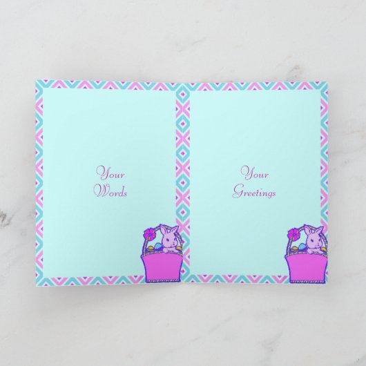 De mooie Kaart van Pasen (Binnen)