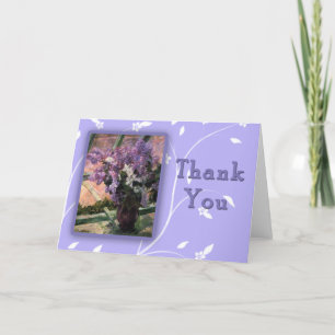De mooie Kaarten van Mary Cassat Lilacs Thank You