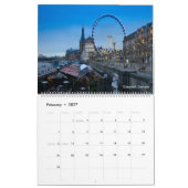 De mooie kalender van Europa 2017 (Feb 2027)