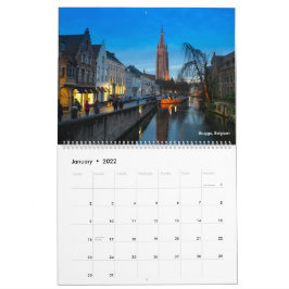 De mooie kalender van Europa 2017