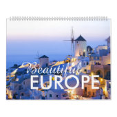 De mooie kalender van Europa 2017 (Hoes)