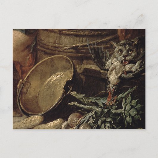 De mooie keuken Maid Briefkaart (Voorkant)