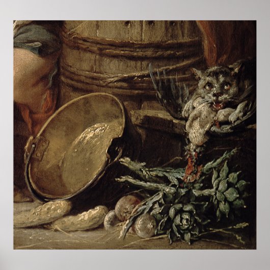 De mooie keuken Maid Poster (Voorkant)