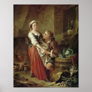 De mooie keuken Maid Poster
