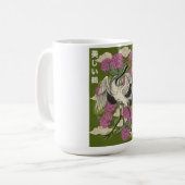 De Mooie Kraanvogel Koffiemok (Voorkant links)