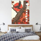De Mooie Landschapskleuren Canvas Afdruk (Insitu (Slaapkamer))