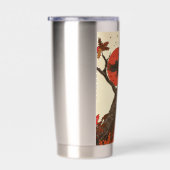 De Mooie Landschapskleuren Geïsoleerde Drinkbeker (Rechts)