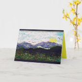 DE MOOIE LEGE WENSKAARTEN VAN BRENDA KAART (Gele Bloem)