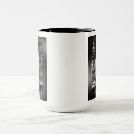 De mooie look van wetenschap door Xzendor7 Mok (Midden)