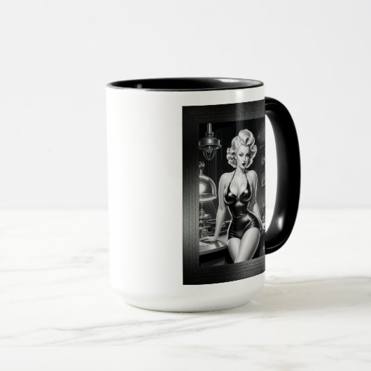 De mooie look van wetenschap door Xzendor7 Mok (Voorkant rechts)