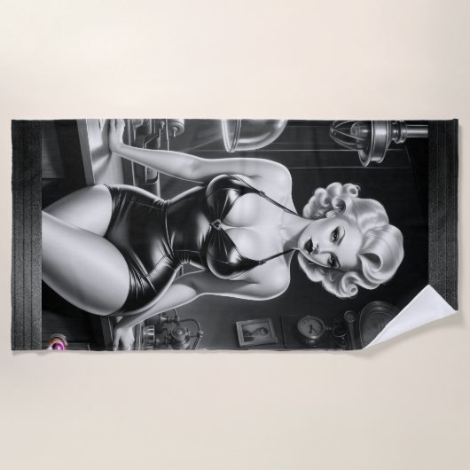 De mooie look van wetenschap door Xzendor7 Strandlaken (Voorkant)